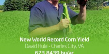 BRANDT PRODUCTS HELP DAVID HULA ESTABLISH NEW CORN YIELD WORLD RECORD