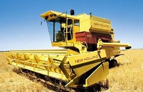 New Holland celebrates a half-century of Twin Rotor combines