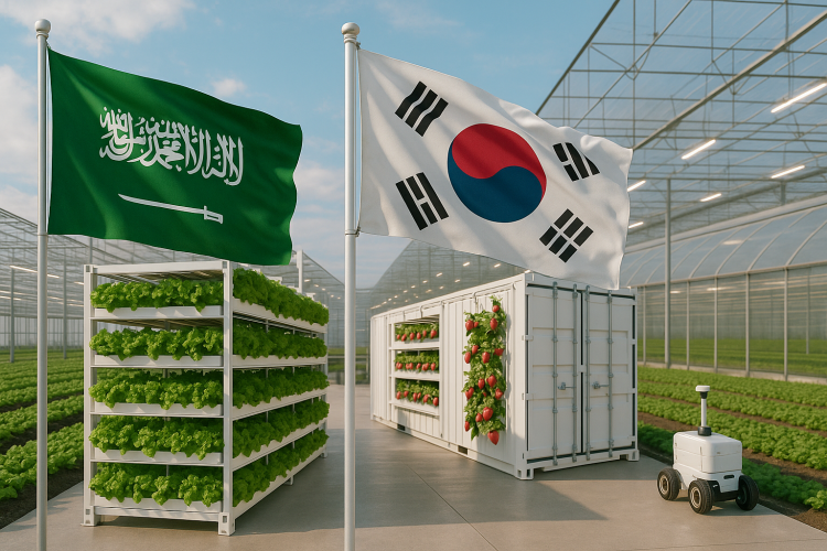 Saudi Arabia and South Korea Launch High-Tech Agriculture Hub in Riyadh