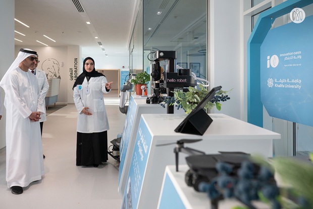 Hazza bin Zayed witnesses inauguration of Innovation Oasis and Advance AgriTech Academy in Al Ain Region
