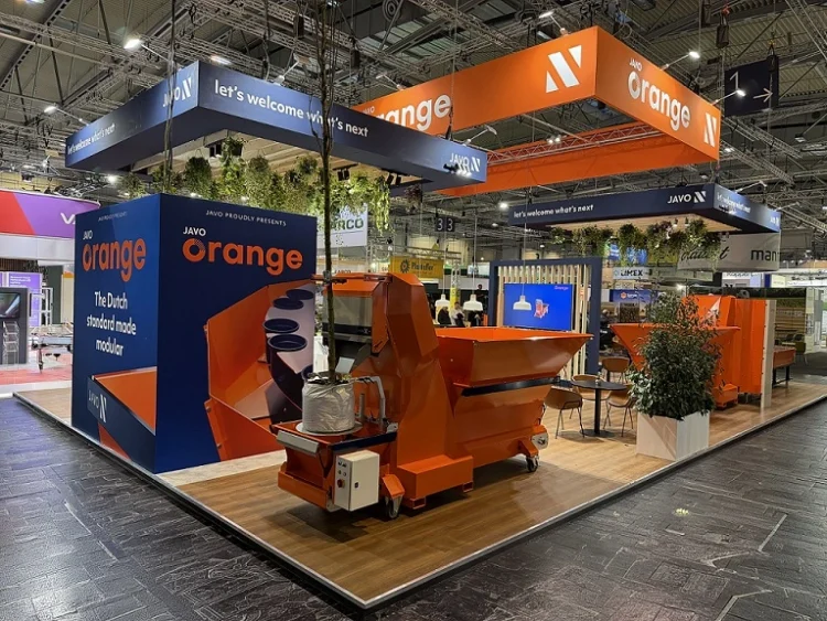 Javo Introduces Javo Orange: A New Modular Standard in Pot Plant Production Automation