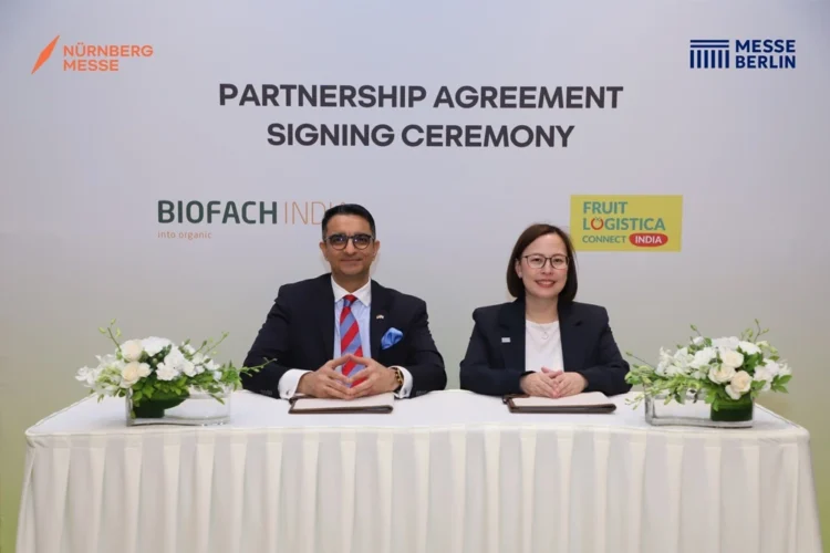 Messe Berlin and NürnbergMesse Announce Strategic Partnership to Strengthen India’s Fresh Produce and Organic Food Industries